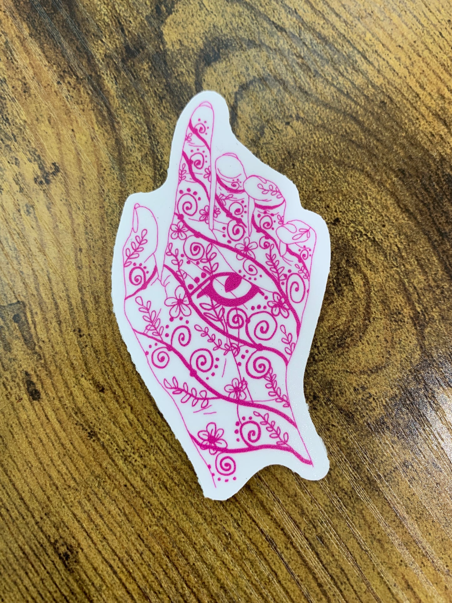 Tattooed Hand Vinyl Sticker