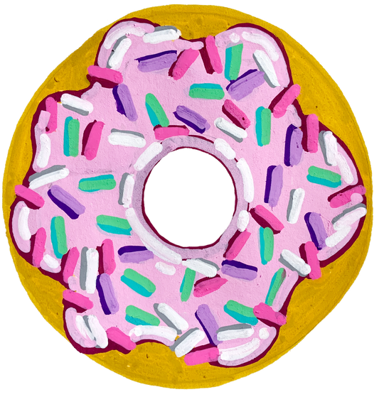 Donut Vinyl Sticker